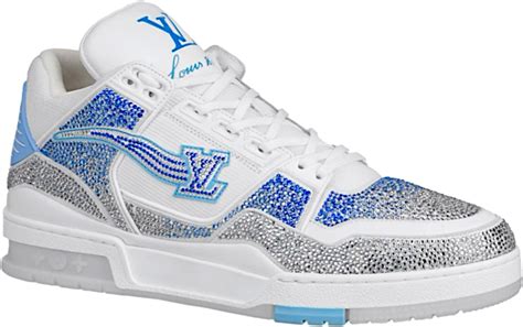 louis vuitton sneakers light blue|Louis Vuitton women sneakers.